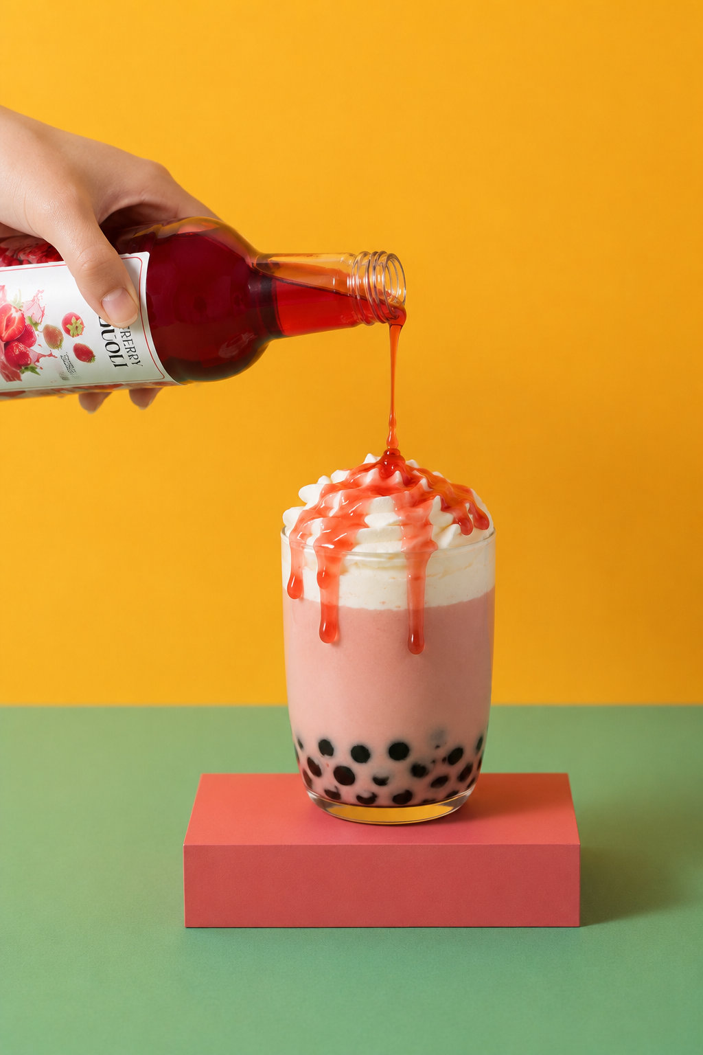 Sirope de Fresa -  Botella de 1kg