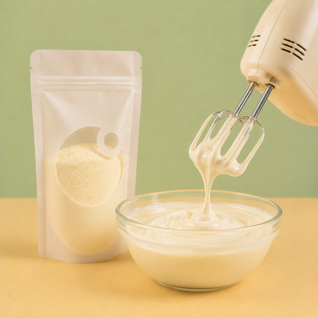 Crema de queso Topping -  Paquete 1kg en polvo